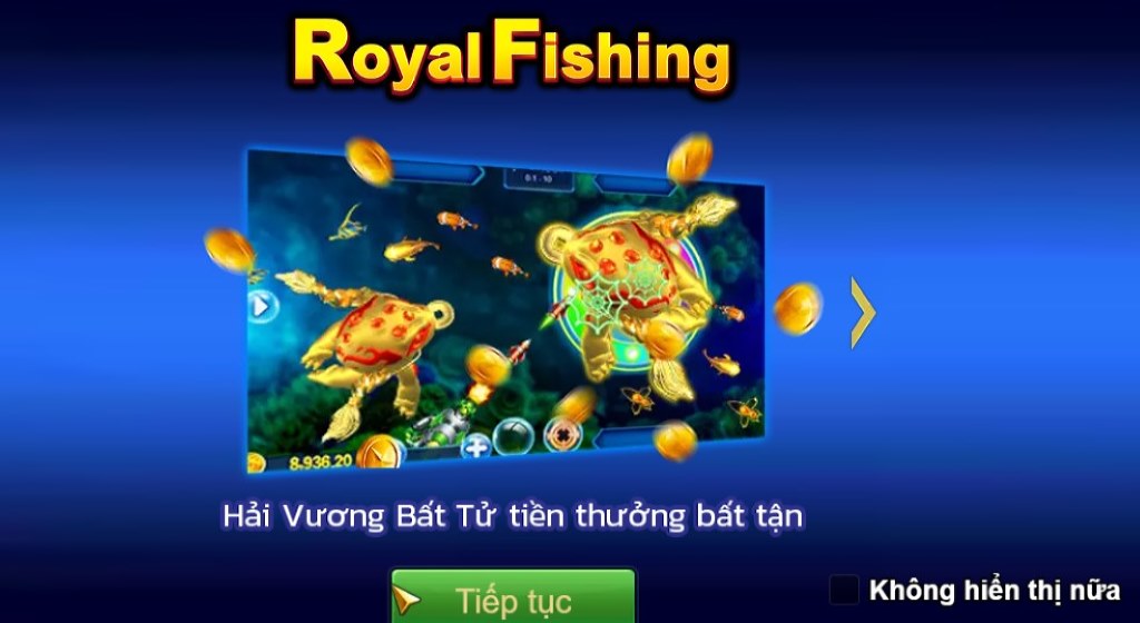Bắn cá hải vương săn thưởng bất tận